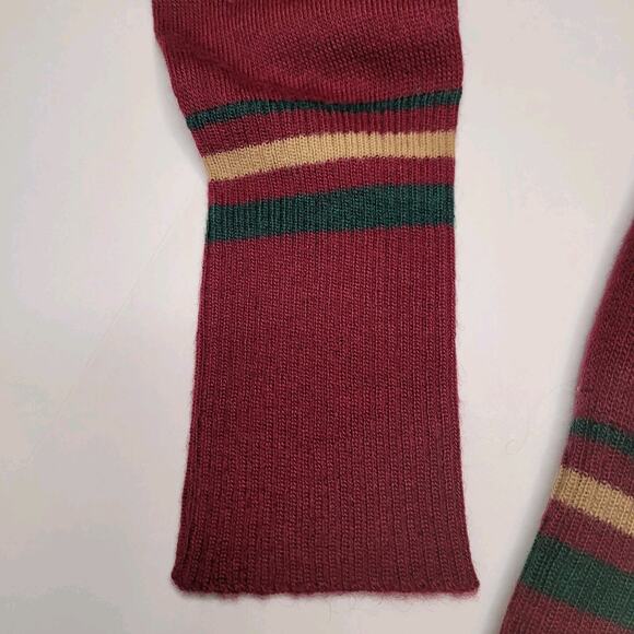 Vintage Cardigan Womens Extra Small Saks Fifth Avenue Wool Blend Burgundy France - Picture 5 of 13
